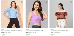 Selvia Womens Tops upto 90% Discount