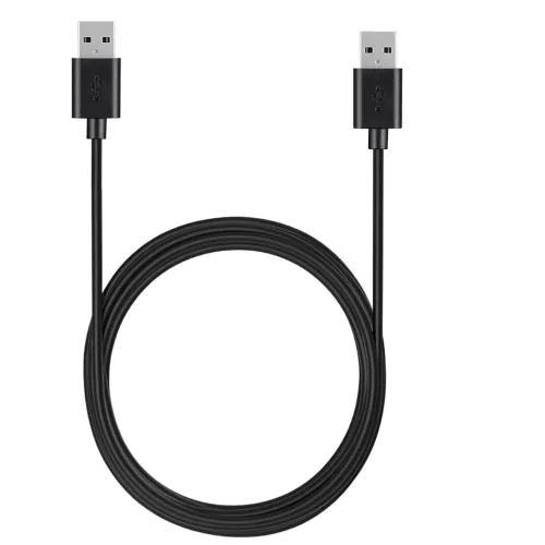 Image of SENBUN 1 Meter USB A male to A male Cable High Speed USB 2.0 USB to USB Cord, for Printers, Modems, Cameras, Scanners, L