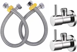 Senkiddpro Chrome‑Finish Dual‑Angle Wall