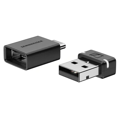 Image of Sennheiser BTD 600 Bluetooth Audio Transmitter Dongle – aptX Adaptive & Low Latency, USB-A/USB-C for PC/Mac, Seamless Au
