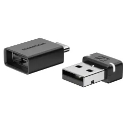 Sennheiser BTD 600 Bluetooth Audio Transmitter Dongle – aptX Adaptive & Low Latency, USB-A/USB-C for PC/Mac, Seamless Au