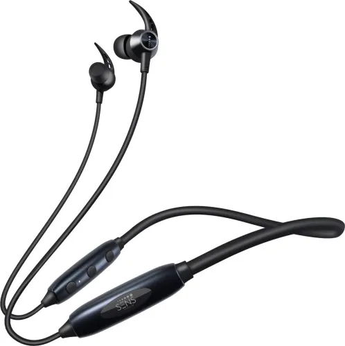 Image of SENS MJ 1 Neckband with ENC & Low Latency mode Bluetooth Gaming  (Gun Metal Grey, In the Ear)