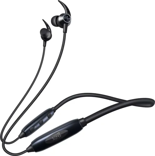 Image of Sens MJ 1 Neckband with ENC & Low Latency mode Bluetooth Gaming Headset (Gun Metal Grey, In the Ear)
