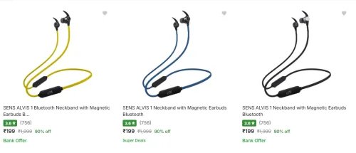 Image of Sens Neckband upto 90% Discount