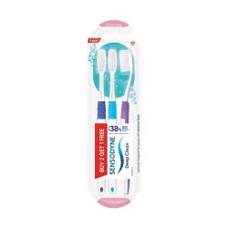 Sensodyne Deep Clean Toothbrush (Pack of 3)