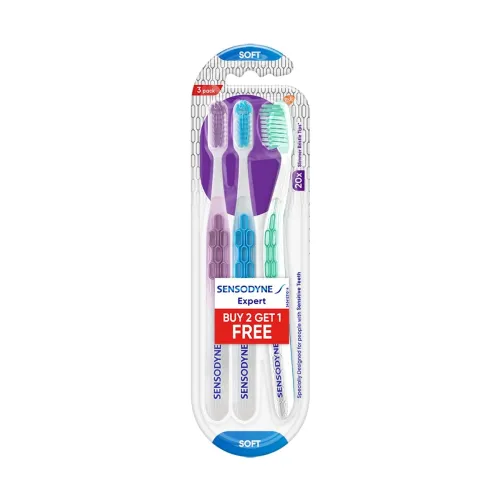 Image of Sensodyne Expert Toothbrush (2+1 Pack)
