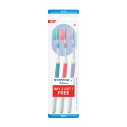 Sensodyne Toothbrush – Adult Soft (2+1), Flexible Neck