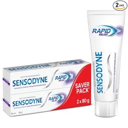 Sensodyne Toothpaste Rapid Relief 160gm (80gm x 2)
