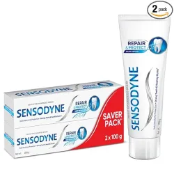 Sensodyne Toothpaste Repair and Protect | Tooth Paste for Daily Sensitivity Protection, Long-lasting Relief 
