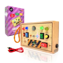 Sensory Star by Thinkwud Montessori Busy Board (Rechargeable) | Educational Busyboard Toy 