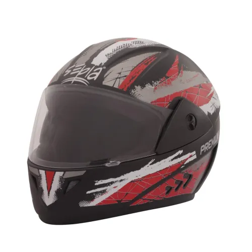 Image of Sepia ABS Premium Rider Full Face Graphic Helmet