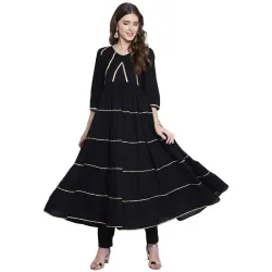 SERA Womens Cotton Salwar Suit Set