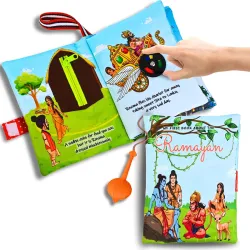 Seraphina My First Ramayan Cloth Book | Interactive Soft Baby Toy with Textures