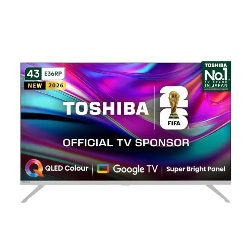 Image of Toshiba 108 cm (43 inches) E36RP Series Full HD Smart QLED Google TV 43E36RP