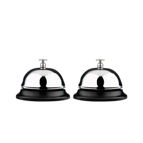 Image of Service Bell, Call Bell, Desk Bell, Big Button, 2Pack, Improved Version