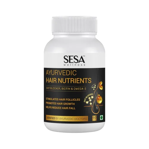 Image of SESA Ayurvedic Hair Vitamins Biotin Tablets 