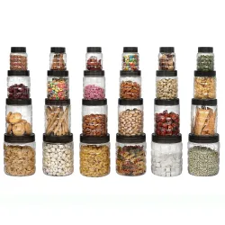 Set Of 18 Unbreakable Air Tight Kitchen Storage Container