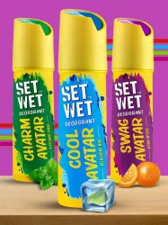 Set Wet Avatar Deodorant Pack of 3
