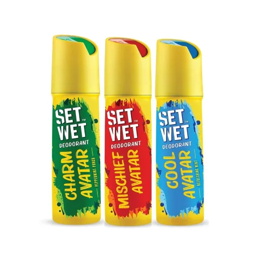 Image of Set Wet Cool Body Spray Perfume
