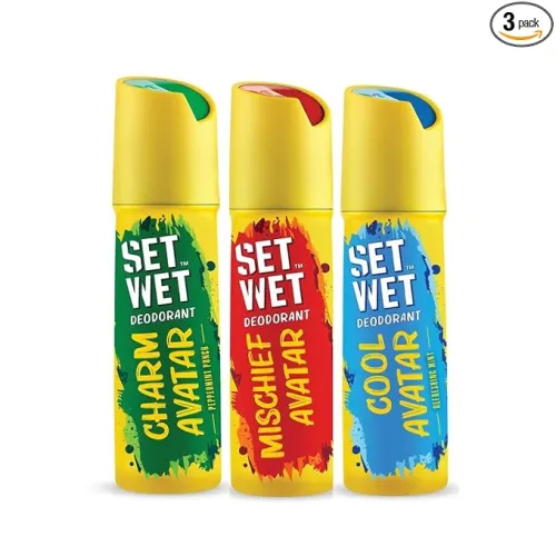 Image of Set Wet Cool Body Spray Perfume