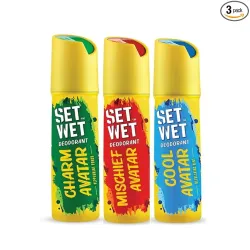Set Wet Cool Body Spray Perfume