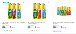 Set Wet Deo Minimum 70% Discount