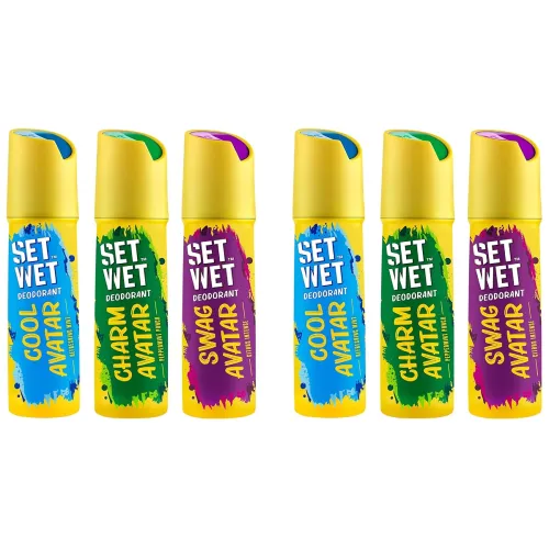 Image of SET WET Deodorant (Pack of 6)