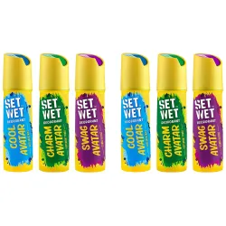 SET WET Deodorant (Pack of 6)