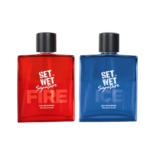 Image of SET WET Fire & Ice Perfume for Men (2 x 100ml)