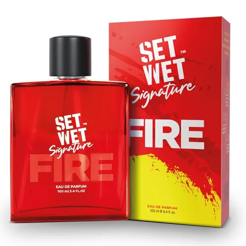 Image of Set Wet Fire Woody Long Lasting Perfume for Men