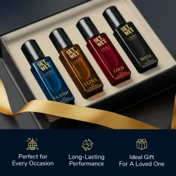 Set Wet Luxury Perfume Gift Set, 4x18ml 
