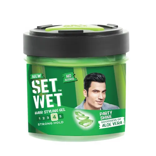 Image of Set Wet Styling Hair Gel for Men - 250gm 