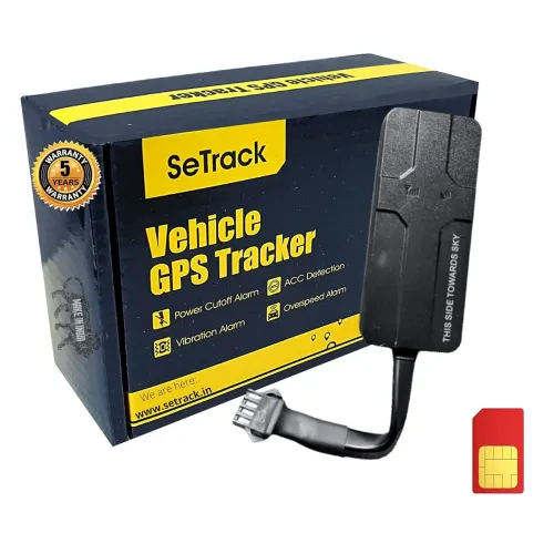 Image of SeTrack GPS Tracker Device for Car, Bike, Truck & Bus