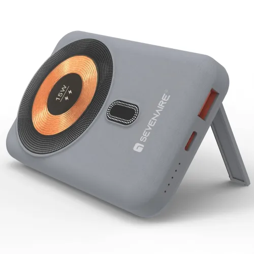 Image of SEVENAIRE P100 Magnetic Magsafe Power Bank 10000mAh [Magsafe Compatible] [15W Fast Charge] 