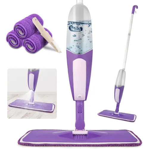 Image of SEVENMAX Spray Mop with 3 Pads & 550ml Bottle
