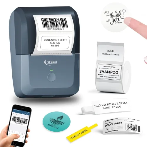 Image of SEZNIK Tej Bluetooth Mini Thermal Label Printer