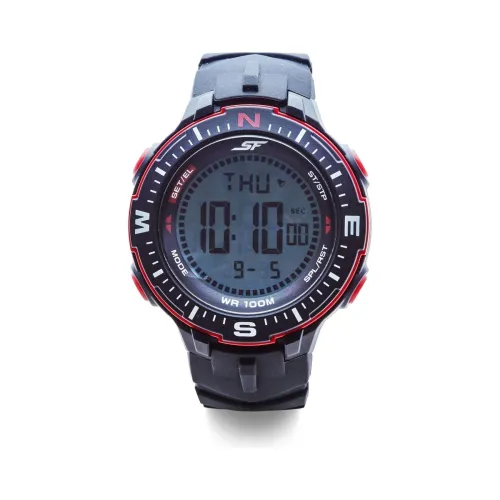 Image of SF Vertex Digital Black Dial Men's Watch 
