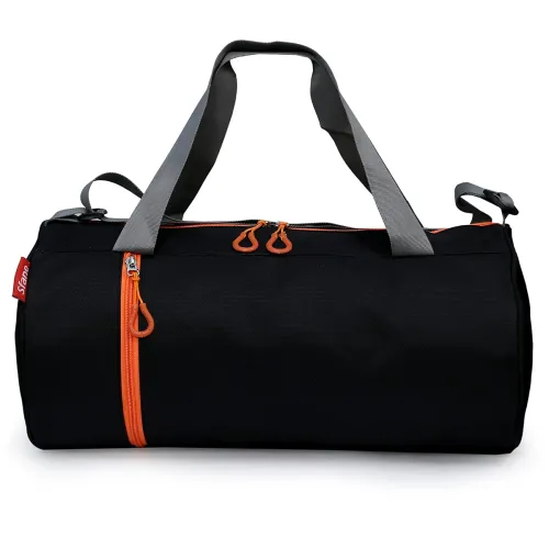 Image of Sfane Duffle Gym Bag Orange Black