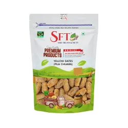 SFT Yellow Dates Dry/Sukha Khajoor (Pila Chuara) 1 Kg
