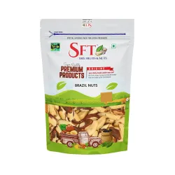 SFT Premium Brazil Nuts, 200g (Rich in Selenium | Superfood | Have 1 Daily | Product of Peru)
