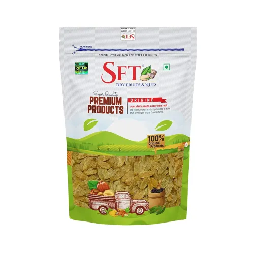 Image of SFT Pure Raisins Seedless/Kishmish, 200g, Source Of Potassium, Premium Dry Fruits, Raisins