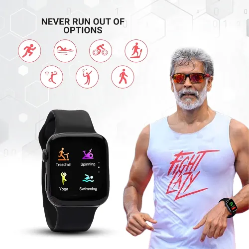 Image of SHAAIMU Smartwatch Nimble Variations (Black)