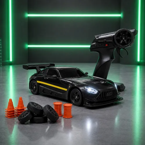 Image of Shadow RC Drift Car | 4WD 20Kmph, 2.4Ghz 100m Long Range Remote, Diwali Gift