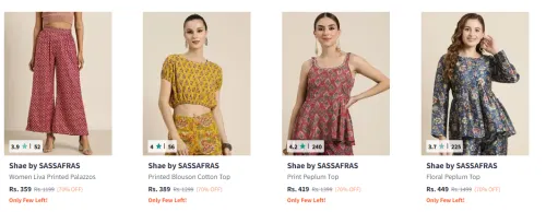 Image of Shae by SASSAFRAS Women Clothing Starting at ₹359