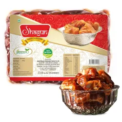 Shagun 500g Natural Seedless Wet Dates