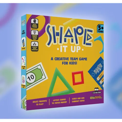 Image of Shape It Up Geometric Shape Patterns Board Game
