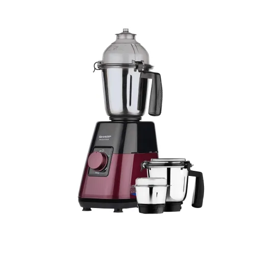Image of SHARP Mixer Grinder 1000 Watts Powerful Copper Motor I 3 Speed + Pulse I 3-Jar I Auto Cut-Off I Leakproof And Airtight L