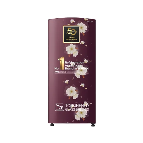 Image of SHARP 197L 2-Star Direct Cool Single Door Refrigerator (SJ-DF225N2-PRF)