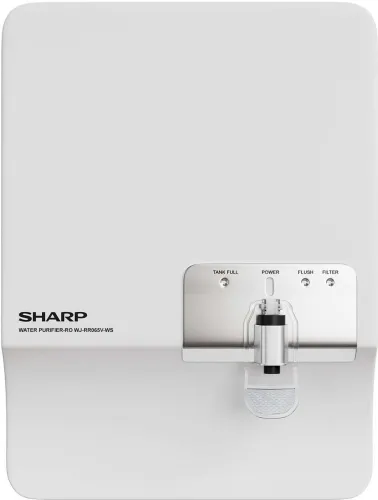 Image of Sharp WJ-RR065V-WS 7 L RO + UV + TDS + CeroSilver Water Purifier (White Silver)