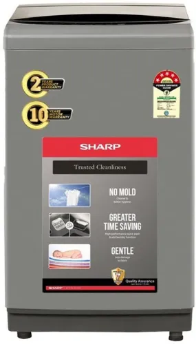 Image of Sharp 7.5 kg Fully Automatic Top Load Washing Machine 